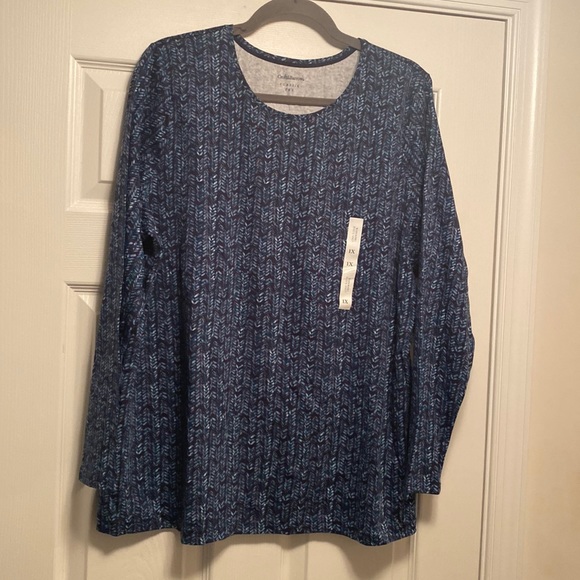 Brand New Croft & Barrow Classic Long Sleeve Tee…size 1X - Picture 1 of 4